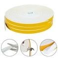 thumbnail image 2 of 5M Rubber Seal Weather Strip Foam Sticky Tape Door Draught Excluder, 2 of 8