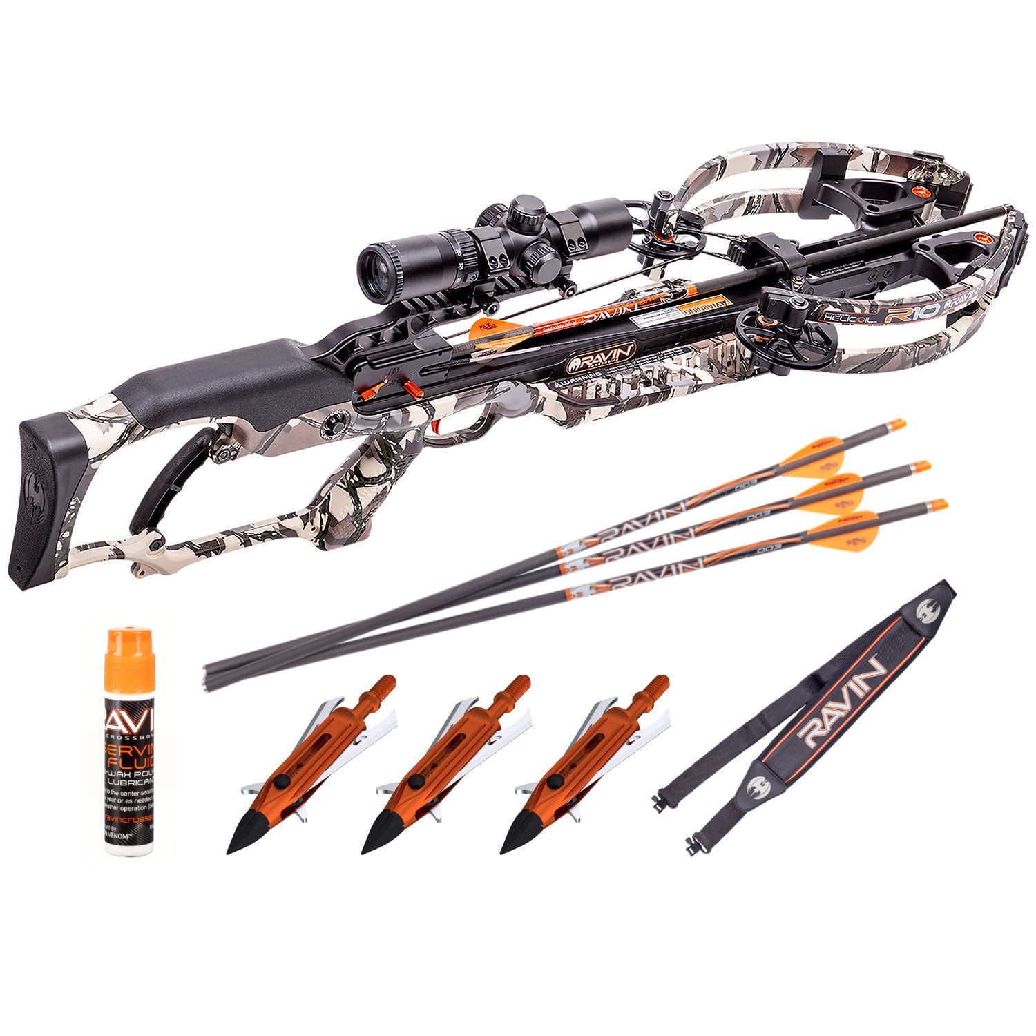 Ravin Crossbows R10 400 FPS Crossbow Predator Camo + Aluminum