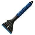 thumbnail image 2 of Compact Blue Home Snow Shovel, Multi-Functional Lightweight Winter Snow Removal Tool, Portable Shovel for Driveways, Sidewalks, Cars, Garages, Patios, and Outdoor Use, 2 of 7