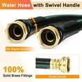 thumbnail image 4 of Uxcell Garden Hose 5/8 Inch x 8 FT, Flexibleer Hose, Hose with Double Female Fittings, 4 of 7