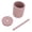 Light Fuchsia, variant on YAHHU Reusable Baby Silicone Training Cup with Straw, Spill Resistant Toddler Straw Cup with Non Slip Handles, 7 oz / 210 ml Capacity, Unbreakable BPA Free Sippy Cup for Infants, Light Fuchsia