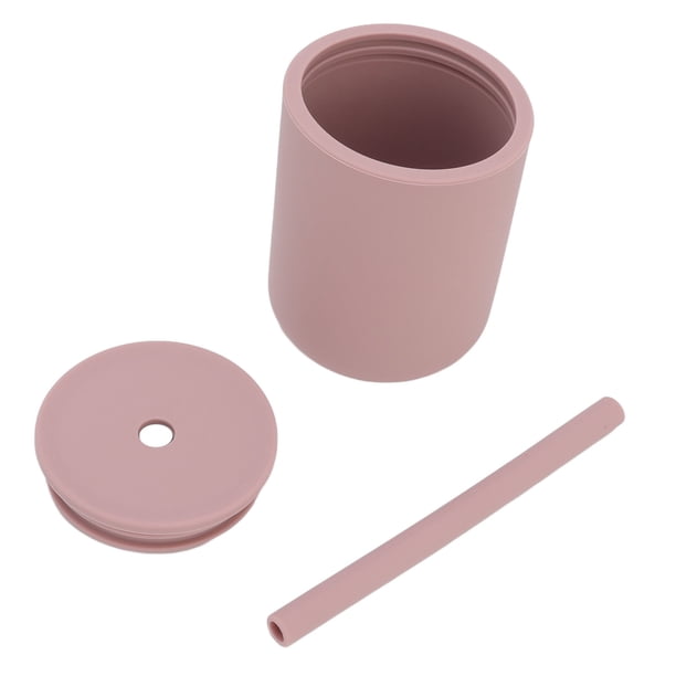 Taza de Silicona para Bebés NikouMX 210 ml con Pajita