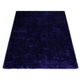 thumbnail image 3 of Rugsotic Carpets Hand Tufted Shag Polyester Eco-Friendly 6'x9' Area Rugs Rectangle Blue Plain Solid High Pile Thick Handmade Anti Skid Indoor Rug for Living Room, Bedroom K00111, 3 of 8