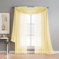 thumbnail image 2 of Diamond Sheer Voile Curtain Panels, 2 of 5