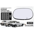 thumbnail image 5 of Rugged TUFF Driver Side Mirror Glass Replacement for 97-04 Dakota, Durango, RAM 1500, 2500, 3500 (Heat Defrost), 5 of 10