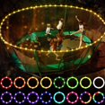thumbnail image 4 of El Aro De Baloncesto Enciende El Borde Impermeable De 4 Modos Para El Trampolín Adulto De Los Muchachos Sunnimix luces de aro, 4 of 7