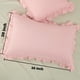 thumbnail image 2 of Set de 2 fundas de almohada Sewdudely, tamaño estándar, con volantes rosas, 2 of 8
