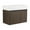 Silver-Brown Stripe, variant on 24-Inch Bathroom Vanity with Sink, Soft-Close Doors, Floating Mount Design for Small Bathrooms, Space-Saving Storage Cabinet in Imitation Oak Finish