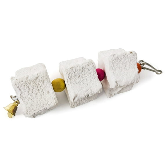 Pet Hamster Rabbit Chinchilla Parrot Teeth Grinding Stone Hanging Chewing Toy