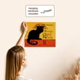 thumbnail image 5 of 3dRose, Cats Le Chat Noir, Museum Grade Canvas Wrap 14x11, 5 of 7