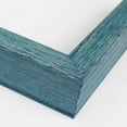 thumbnail image 6 of 20x14 Shadow Box Frame Blue | 1.125 inches Deep Real Wood Rustic Shadowbox Display Frame | UV, 6 of 8