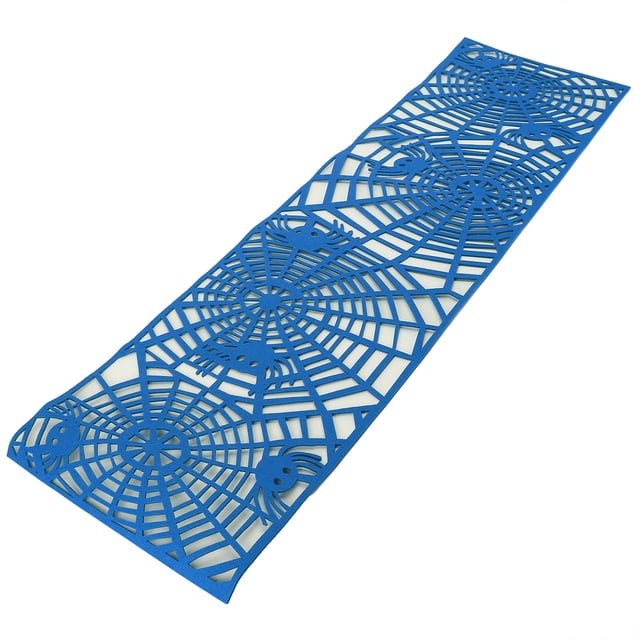 Table Setting Decor, Non-Slip Table Cloth Runner 39.4x11.8in For Banquet Decoration For Garden Farmhouse Wedding Party Light Blue