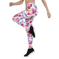 thumbnail image 3 of Heart Pattern Leggings Size: L for Women | FIERCEPULSE, 3 of 8