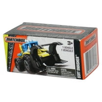 Matchbox Dirt Smasher (2020) Power Grabs Blue & Yellow Box Construction Toy 44/125