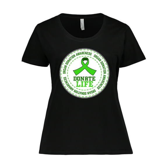 Inktastic Donate Life-Organ Donation Awareness Women's Plus Size T-Shirt