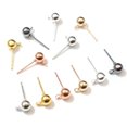 thumbnail image 2 of 50 unids/lote 3/4/5mm 6 colores Pin hallazgos Stud pendiente pines básicos tapones conector para DIY fabricación de joyas accesorios suministros Tan Jianjun unisex, 2 of 2