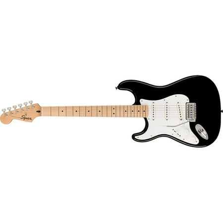 Squier Sonic Stratocaster Left-Handed, Maple FB, Black