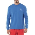 thumbnail image 2 of Guy Harvey Menâs Offshore Fish Collection Long Sleeve T-Shirt - Azure Blue 3X Large, 2 of 3
