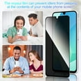 thumbnail image 2 of 2 Pack Privacy Screen Protector for Samsung Galaxy A16 5G [Anti-Spy Tempered Glass], Ultra HD, Anti-Scratch, Bubble-Free, Easy Install 9H Protective Glass for Galaxy A16 5G, 2 of 6