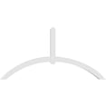 thumbnail image 4 of 84"W x 42"H x 4"D x 4"F, 12/12 Pitch, Archdale Architectural Grade PVC Gable Bracket, 4 of 8