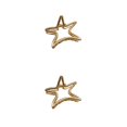 thumbnail image 4 of Minnieouse Horquillas para mujer, pinzas de Metal con estrella de cinco puntas, pinzas para el pelo, tocados para niñas, moda hueca Simple para Oro 2piezas, 4 of 5