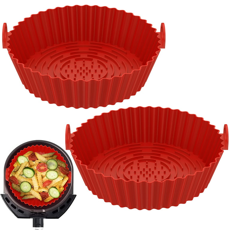 Air Fryer Silicone Liners Pot Food Grade Reusable Air Fryer Baking  Accessories - China Silicone Holder for Couch and Couch Drink Holder price