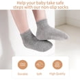 thumbnail image 4 of Toddler Socks, 12 Pairs Kids Breathable Athletic Ankle Socks for Boys Girls 1-7 Years, Low Cut Socks(03 White,5-7 Years), 4 of 7