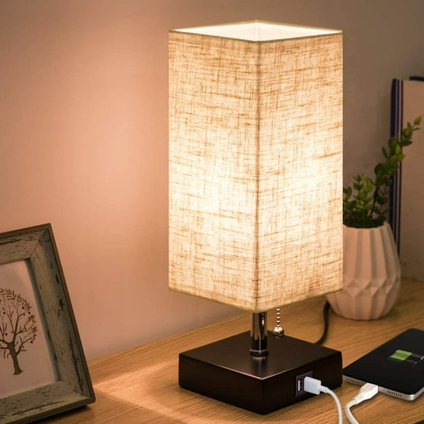 axGear Focondot USB Table Lamp Dual 2.1A USB Charging Port with