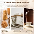 thumbnail image 7 of Eastrpupira 2 Pack Linen Kitchen Towels, 18x28 Inch 100% Pure Linen Tea Towels for Kitchen, Extra Soft Quick Dry for Dish Towels Hand Towels, 7 of 7