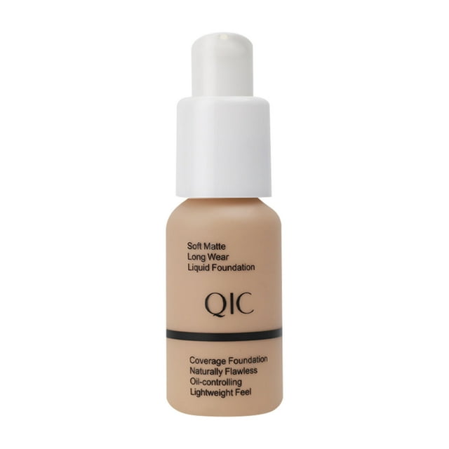 EARKITY Foundation Cream, Foundation Full Coverage Liquid, Long-lasting Lightweight Concealer, Matte Oil Control Concealer, Waterproof Matte Liquid Foundation, Oil-Free Formula, Natural Shade