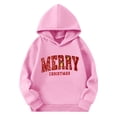 thumbnail image 3 of Sudaderas con capucha para niños y niñas, sudaderas casuales de manga larga, lindas sudaderas de gran tamaño con bolsillo de polar, chaquetas para niñas, 3 of 4