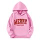 thumbnail image 3 of Sudaderas con capucha para niños y niñas, sudaderas casuales de manga larga, lindas sudaderas de gran tamaño con bolsillo de polar, chaquetas para niñas, 3 of 4