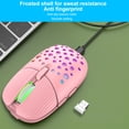 thumbnail image 7 of Gaming Mouse with Lightweight Honeycomb Shell,Ultralight Ultraweave Cable,RGB Backlit Lamp Effect,3 Modes Up to 3200 DPI Optical Sensor for PC Gaming, 7 of 7