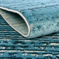 thumbnail image 6 of Unique Loom Oasis Collection Area Rug - Calm (5' x 8' Oval Blue/Navy Blue), 6 of 10