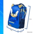 thumbnail image 3 of Mochila Escolar de Primaria Ginga Diseño Sonic 16 Pulgadas 3D Speed, 3 of 7