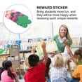 thumbnail image 3 of OUNONA 40Pcs Adhesive Reward Stickers Flower Design for Decorating Bulletin Boards and Cards, 3 of 5