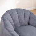 thumbnail image 6 of HSUNNS Bean Bag Chair for Adults, Comfy Bean Bag Sofa with Memory Foam Filled, Armrests Stuffed High-Density Foam, Lazy Sofa Lounge Chair for Living Room, Grey, 6 of 8