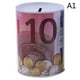 thumbnail image 2 of Euro Dollar Money Box Safe Cylinder Piggy Bank Banks For Coins Deposit Boxes, 2 of 5