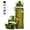 Green, variant on Kemier Collapsible Silicone Water Bottles - 750ML Leakproof Valve Reusable BPA Free Travel Water Bottle, 26oz Foldable Water Bottles Sports & Outdoor Lightweight for Gym Camping Hiking Travel