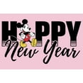 thumbnail image 2 of Girl's Mickey & Friends Mickey Mouse Happy New Year  Graphic Tee Light Pink Medium, 2 of 4