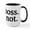 White/Black Inside, variant on CafePress - Me Boss You Not - 15 oz Ceramic Large White Novelty Mug