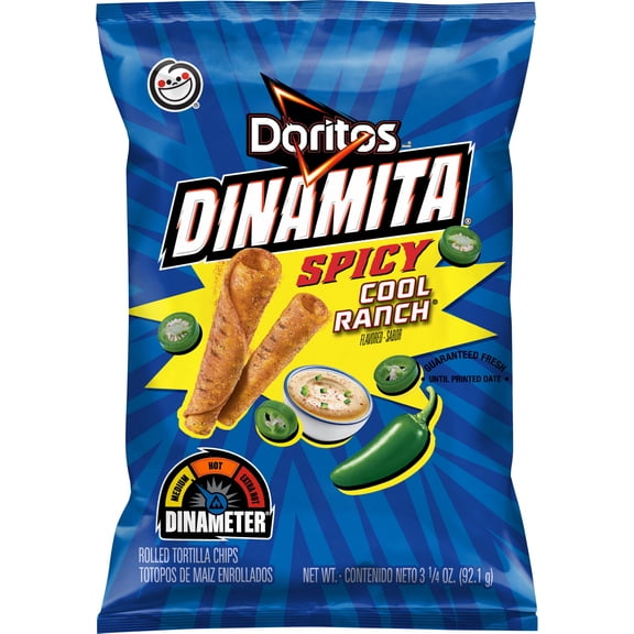 DORITOS DINAMITAS SPICY COOL RANCH 3.25OZ