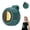 Green, variant on Portable Silent Mini Bladeless Electric Fan, Adjustable 3-Speed Suspended Whirlwind Cooler Fan, Suitable for Outdoor & Travel & Office, Travel