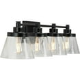 thumbnail image 3 of P300351-31M-Progress Lighting-Hinton - 4 Light Bath Vanity In Farmhouse Style-7.75 Inches Tall and 7.12 Inches Wide-Matte Black Finish, 3 of 8