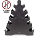 thumbnail image 3 of Dumbbell Rack Stand, Triangle And Big Leaf 5-tier Dumbbell Storage Weight Rack Multilevel Hand Weight Tower Stand For Home Gym Workout Office Fitness, 3 of 5