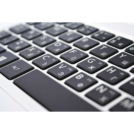 LAMINATED POSTER Keyboard Chiclet Keyboard Pc Laptop Computer Poster Print 24 x (Best Chiclet Keyboard 2019)