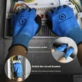 thumbnail image 2 of Heavy Duty Electrical Safety Gloves 1000V Double Layer Insulation Abrasion Resistant for Mechanics Automotive Electrical, 2 of 9