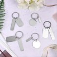 thumbnail image 5 of 30Pcs DIY Engravable Metal Keychain Blanks Metal Stamping Blanks for Engraving Stainless Steel Blank, 5 of 5