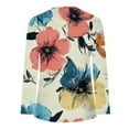 thumbnail image 4 of QATAINLAV Womens Button Down Tunic Shirts Cute Graphic Print Long Sleeve Blouse Going Out Tops Fashion Clothes, Multicolor, XXXXXL, 4 of 6