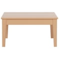 thumbnail image 4 of Shoreside Modern 32" Conversation Table, Teak, 4 of 5